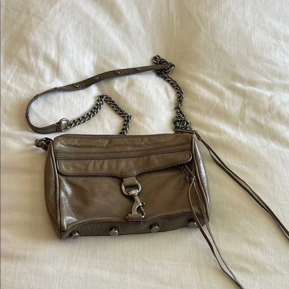 Stylish Rebecca Minkoff Leather Crossbody Bag
